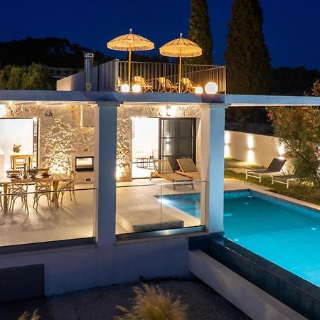 Luz Blanca Villa Agios Leon Buitenkant foto