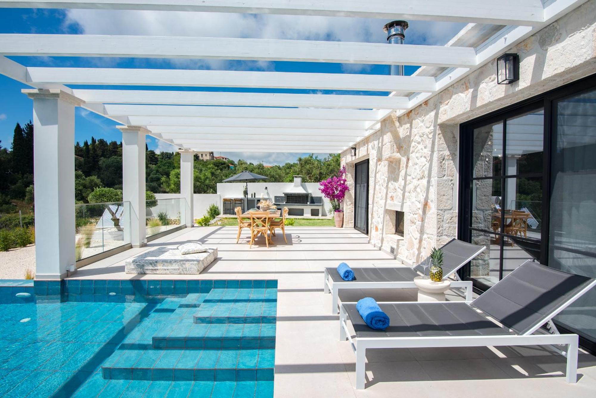 Luz Blanca Villa Agios Leon Buitenkant foto