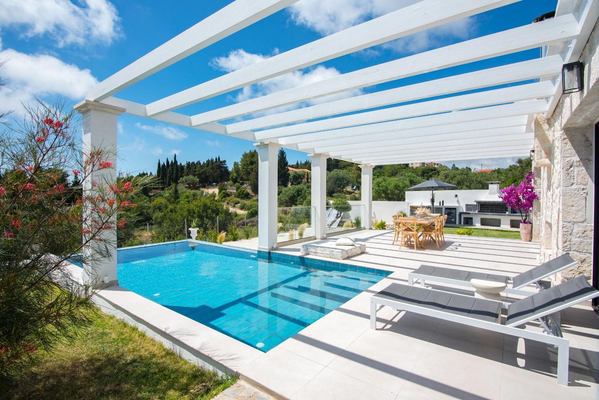 Luz Blanca Villa Agios Leon Buitenkant foto