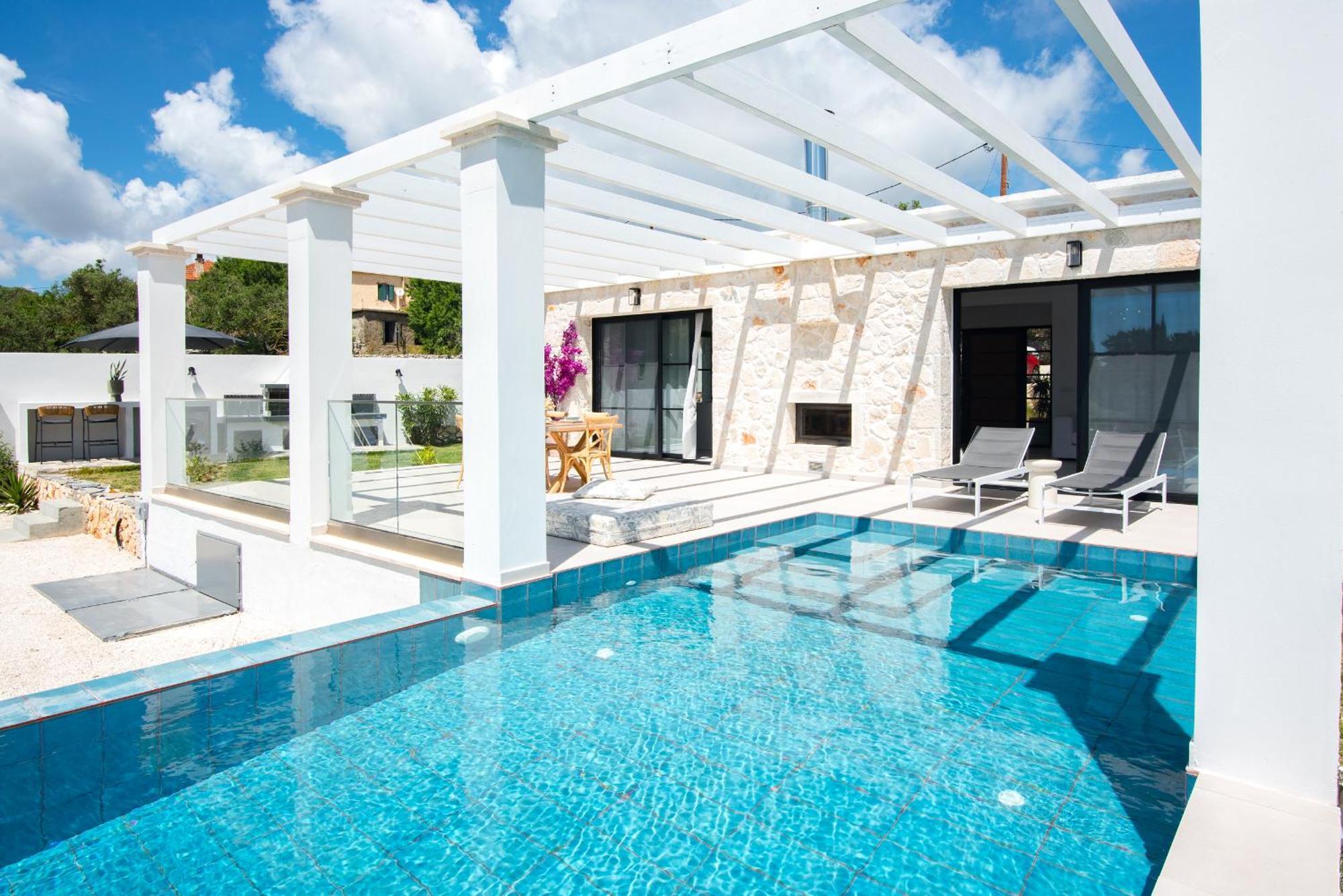 Luz Blanca Villa Agios Leon Buitenkant foto