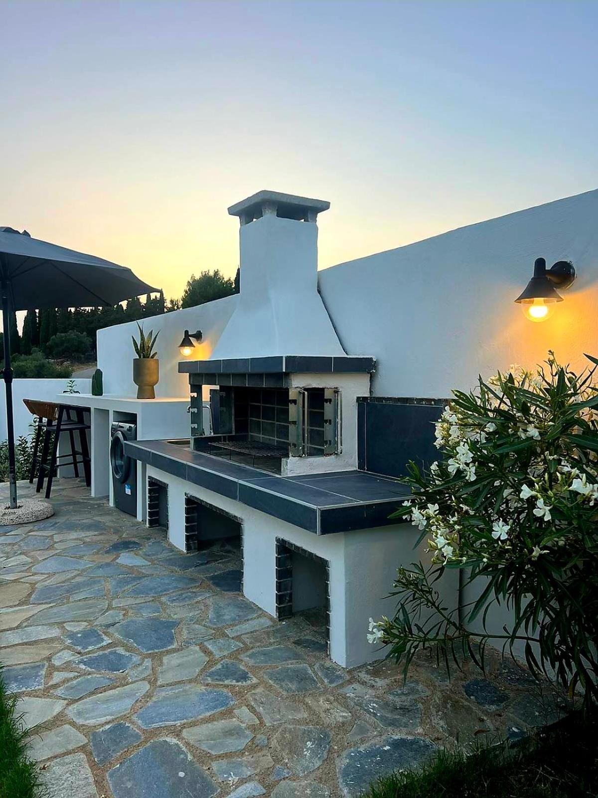 Luz Blanca Villa Agios Leon Buitenkant foto