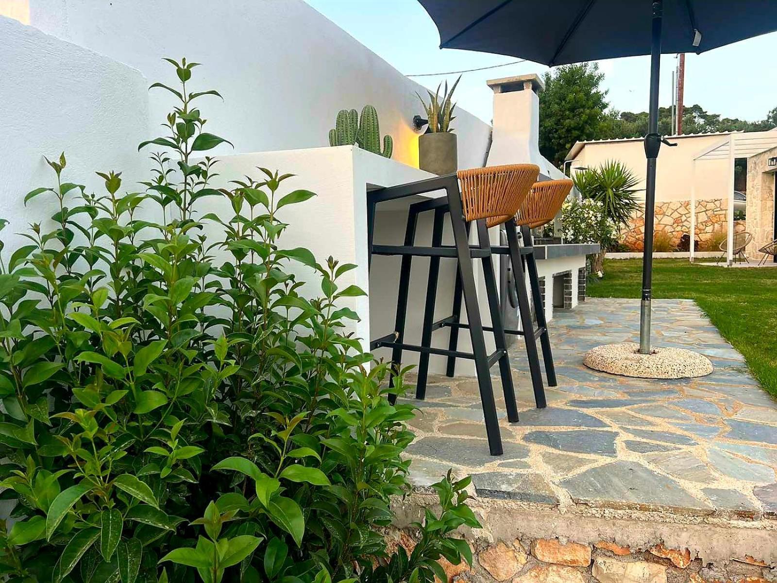Luz Blanca Villa Agios Leon Buitenkant foto