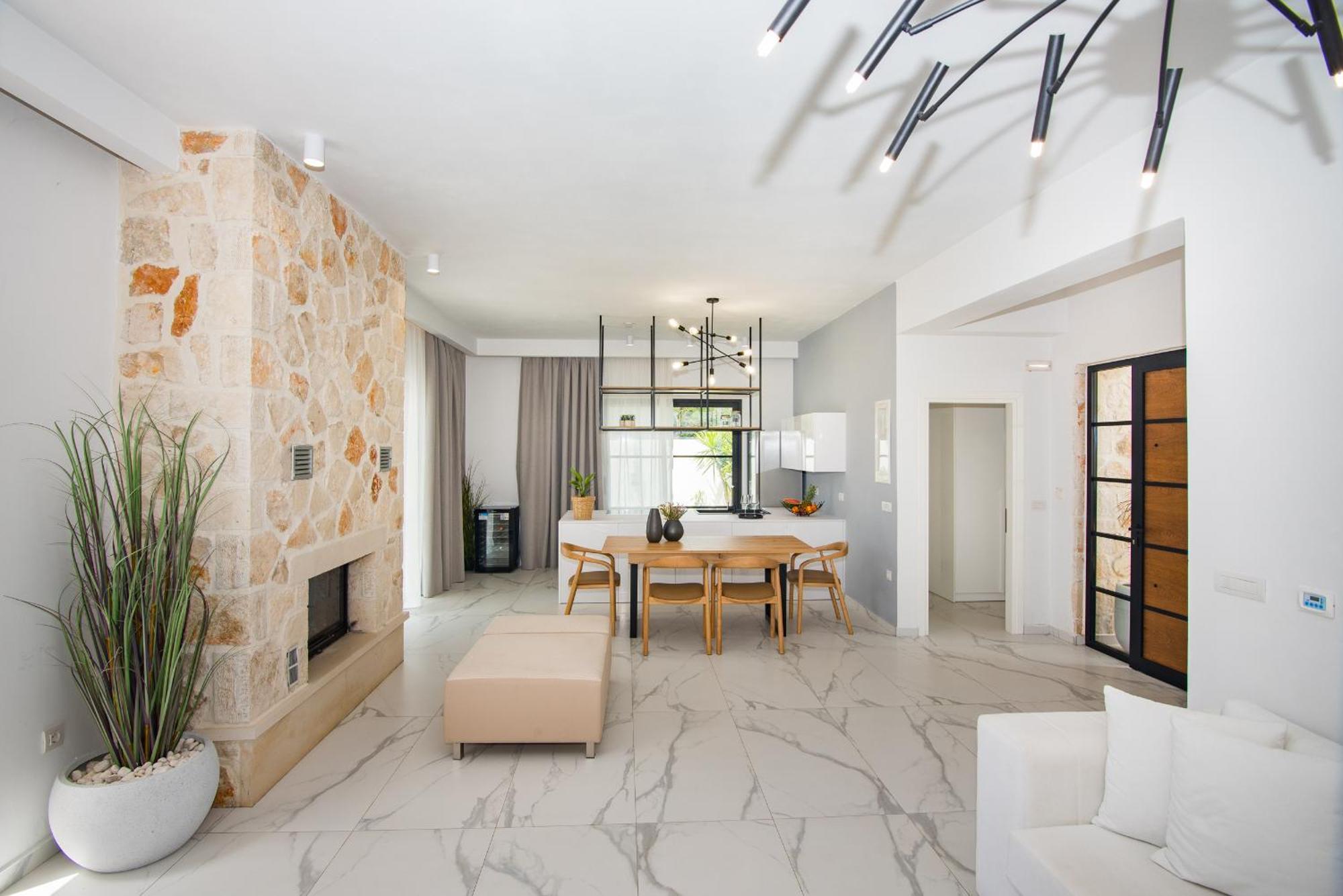 Luz Blanca Villa Agios Leon Buitenkant foto