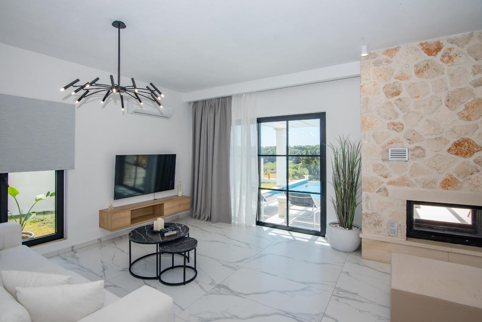 Luz Blanca Villa Agios Leon Buitenkant foto