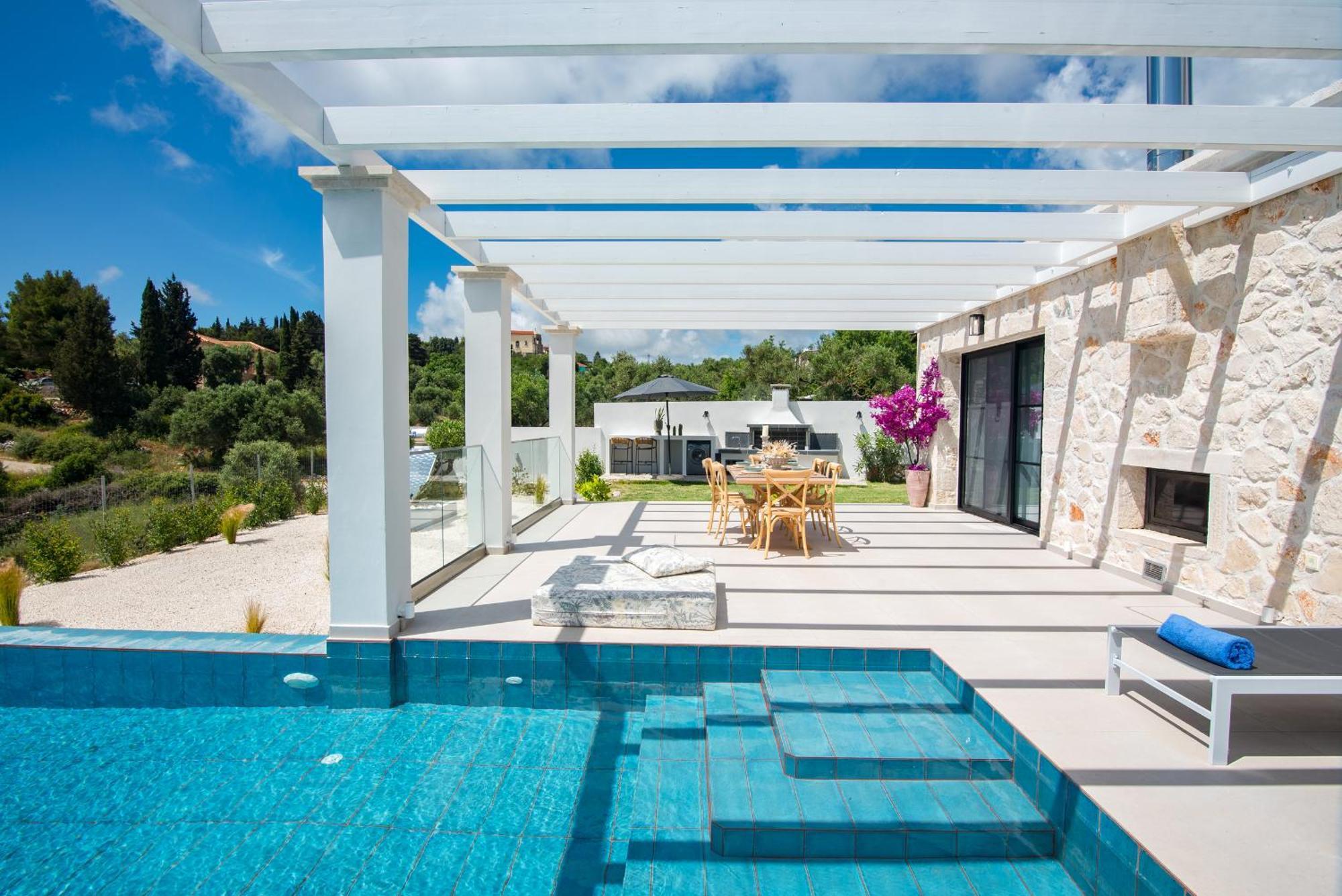 Luz Blanca Villa Agios Leon Buitenkant foto
