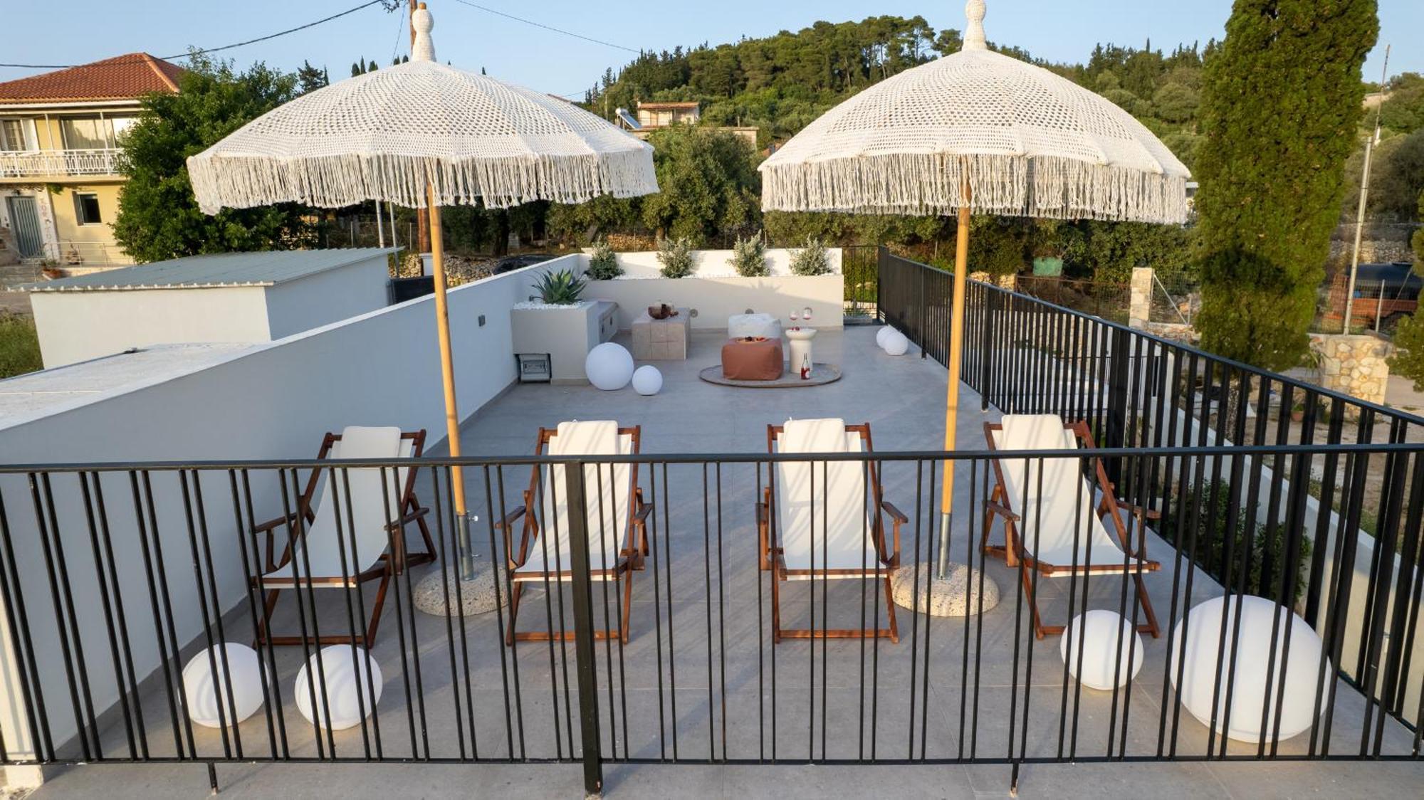 Luz Blanca Villa Agios Leon Buitenkant foto