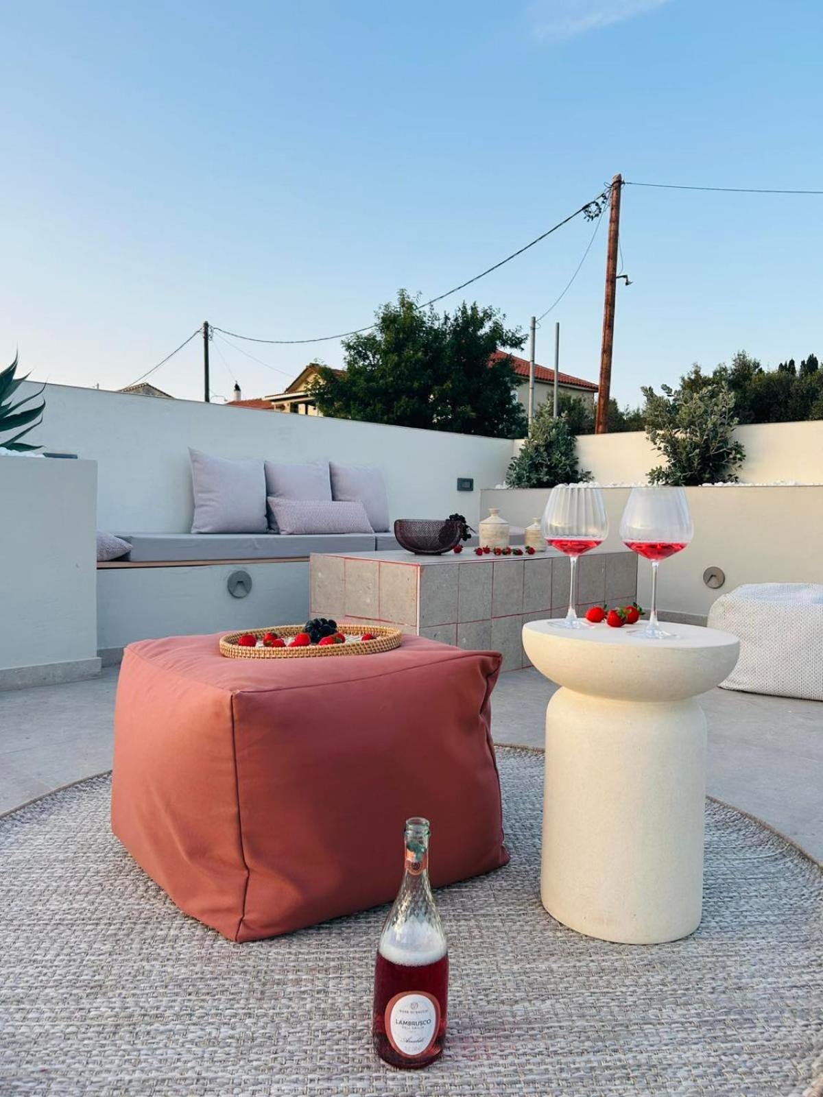 Luz Blanca Villa Agios Leon Buitenkant foto