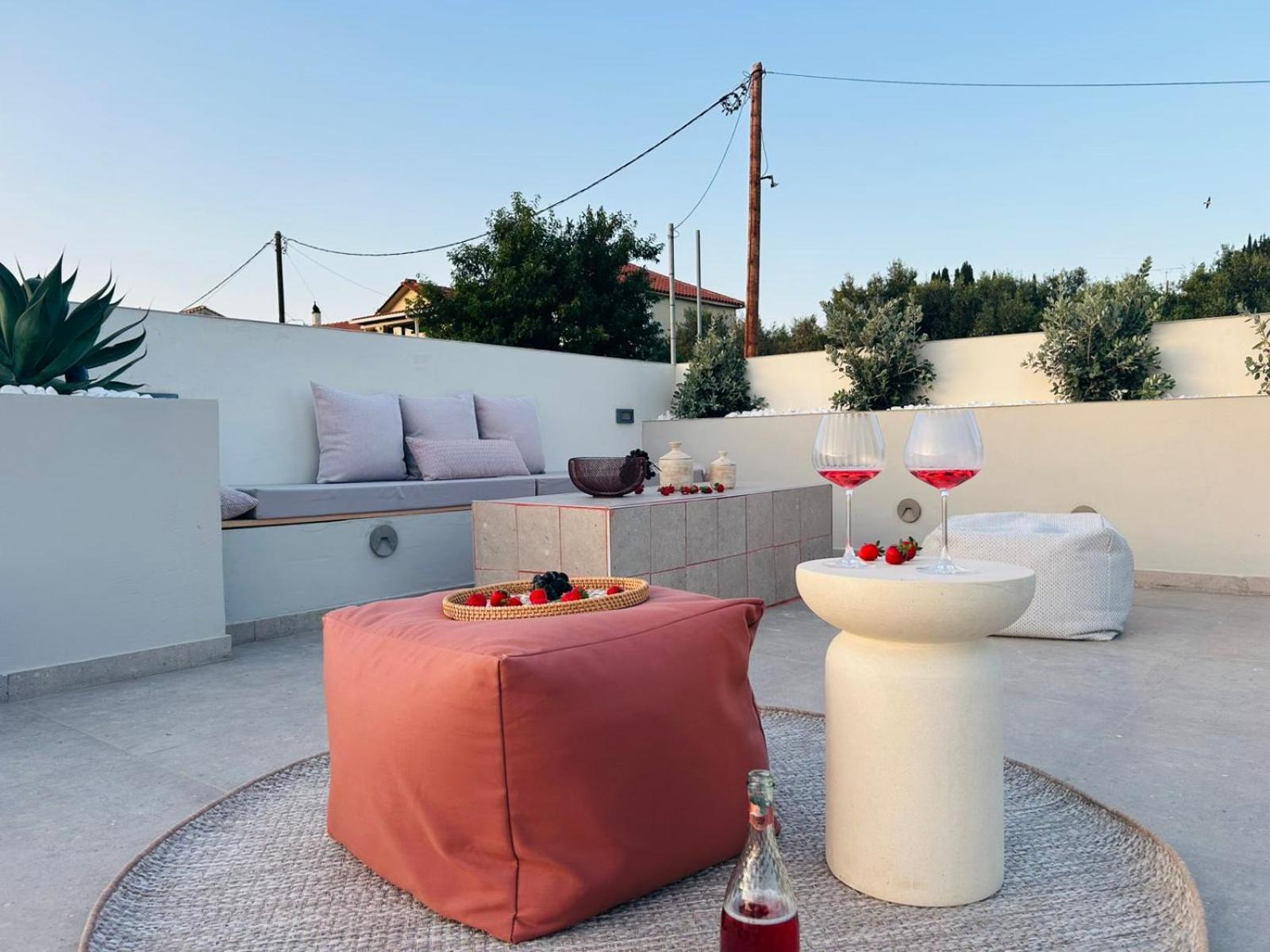 Luz Blanca Villa Agios Leon Buitenkant foto