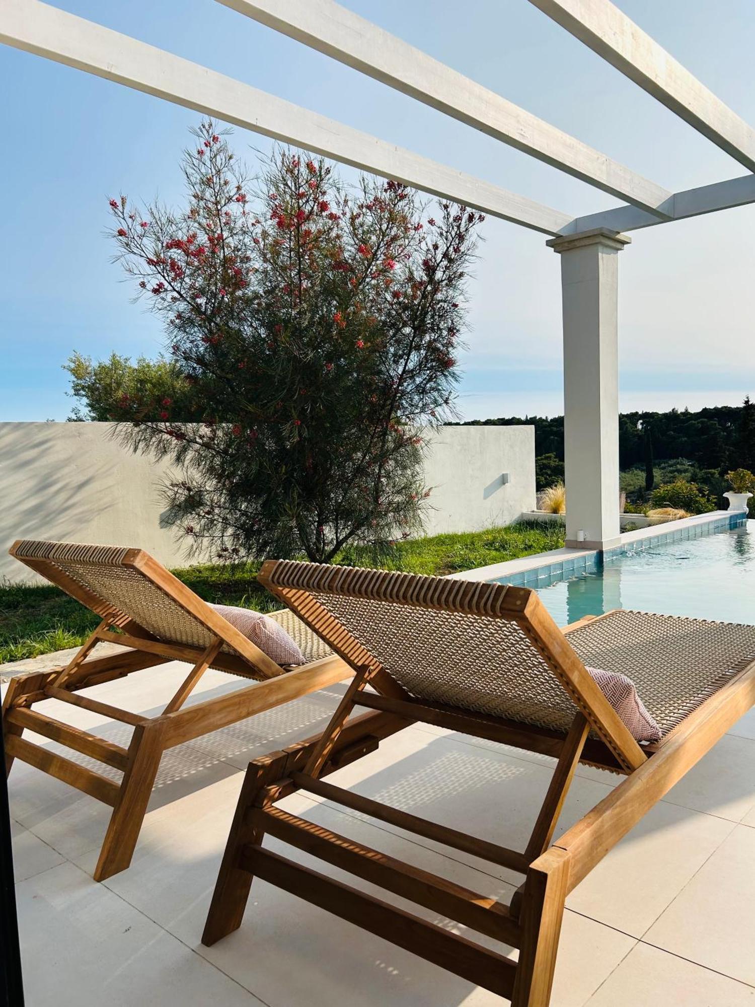 Luz Blanca Villa Agios Leon Buitenkant foto